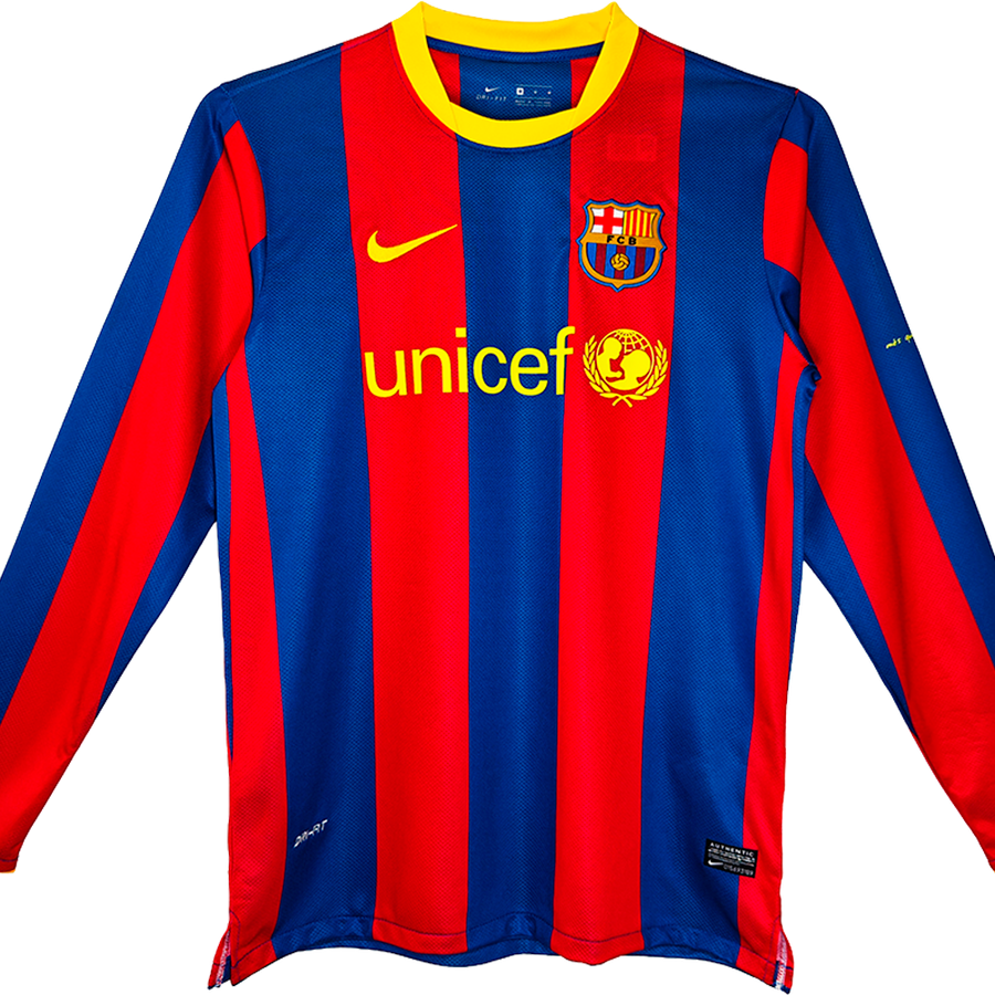 Барселона 2010/11 домашня (довгий рукав)